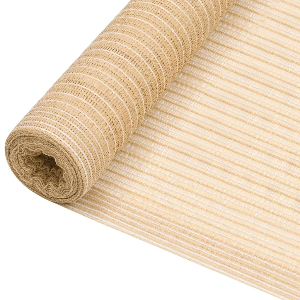 Vidaxl Red De Privacidad Hdpe Beige 1x25 M 150 G/m²_0