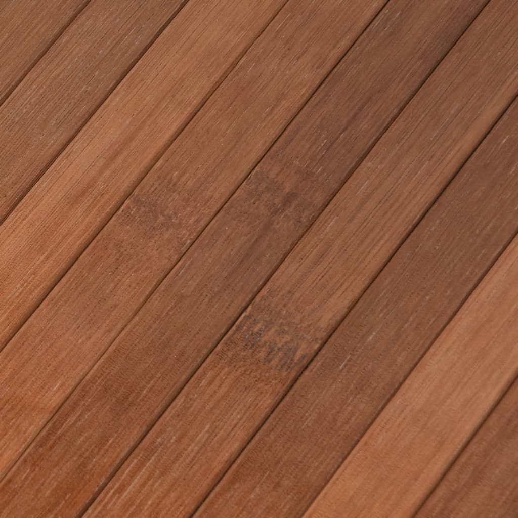 Alfombra Rectangular Bambú Marrón 80x500 Cm / Vetonek_1