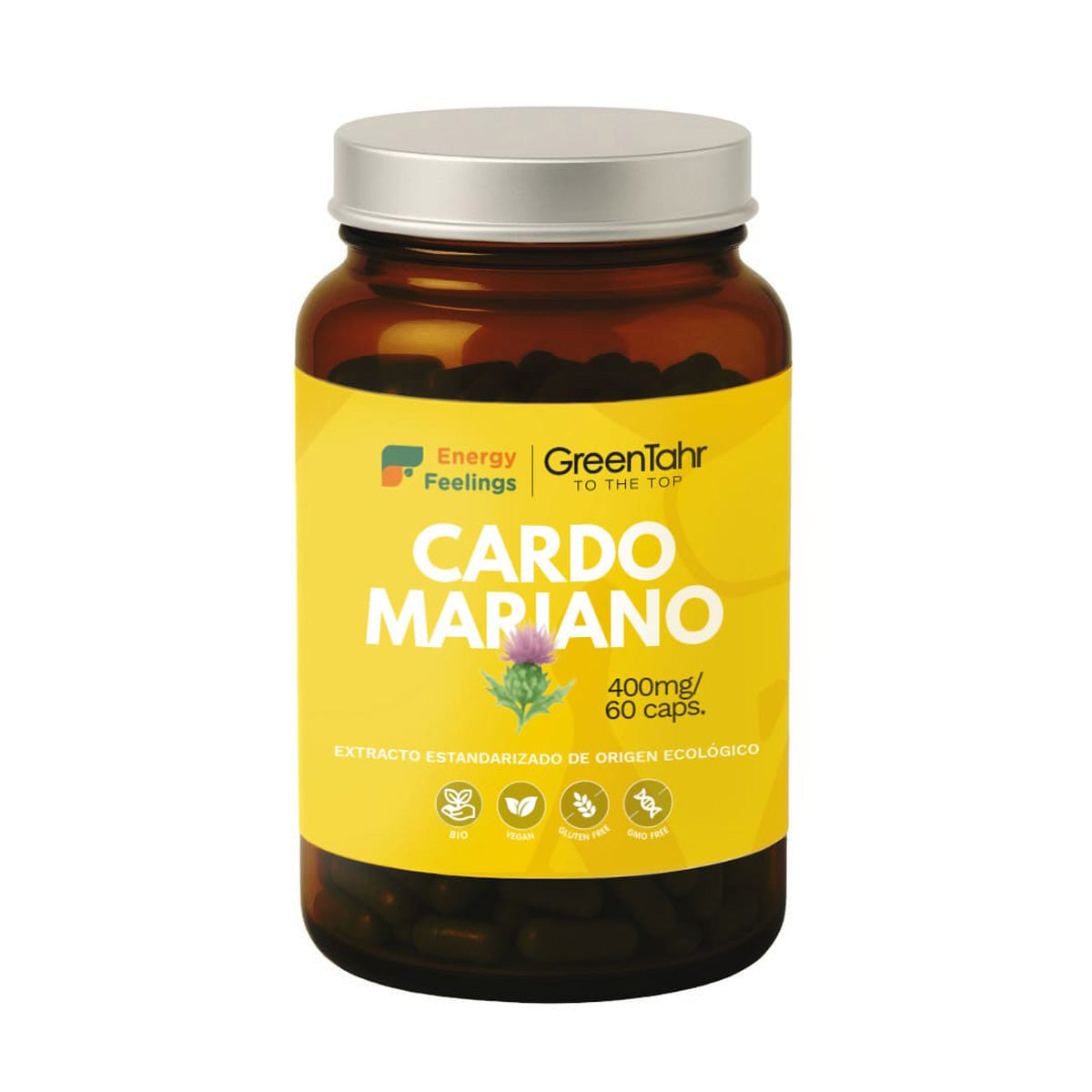 Extracto de Cardo Mariano Energy Feelings 60 cápsulas