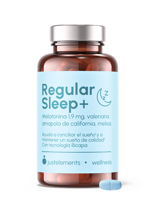 Melatonina 1,9 Mg Regular Sleep+ Just Elements Wellness 90 Comprimidos_0