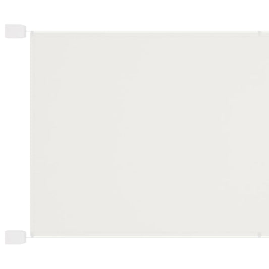 Vidaxl Toldo Vertical Blanco 60x270 Cm Tela Oxford_0