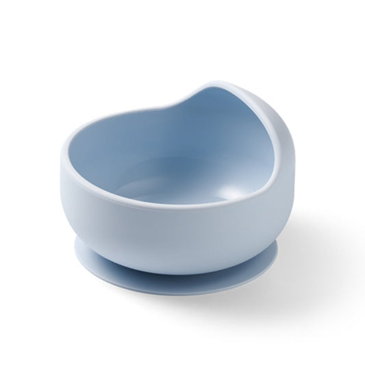 Bowl Silicona Con Ventosa Para Bebés Azul_0