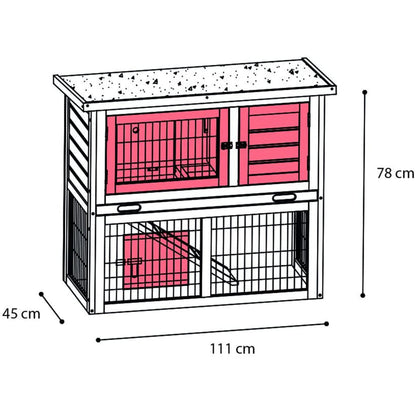Flamingo Conejera Loft Urban 111x45x78cm_1
