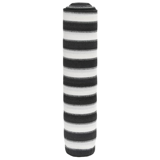 Vidaxl Red De Privacidad Hdpe Gris Antracita Y Blanco 1x25 M 75 G/m²_0