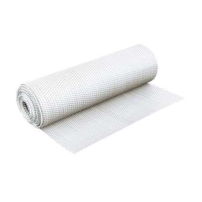 Banda De Ocultación De Polirattán Para Balcón Blanco.