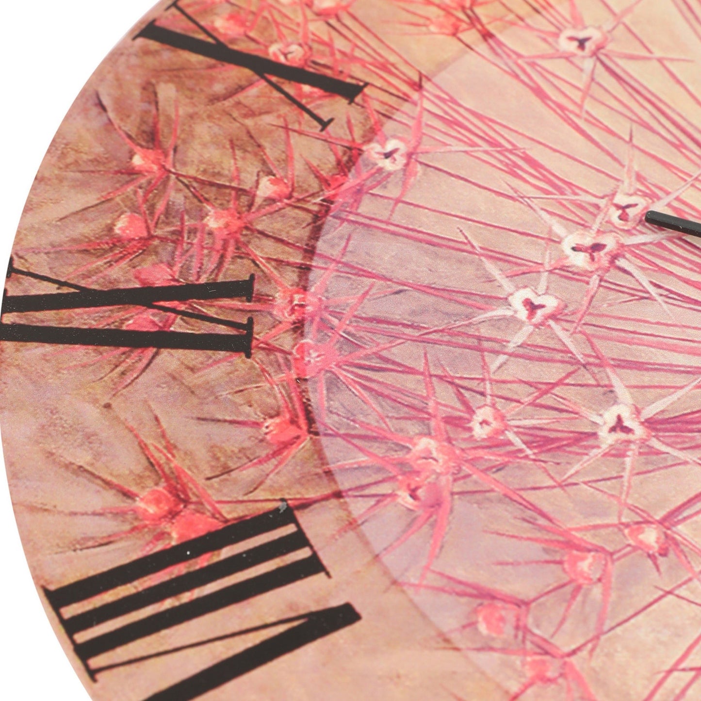 Reloj Decorativo Mdf Estilo Rosa_2