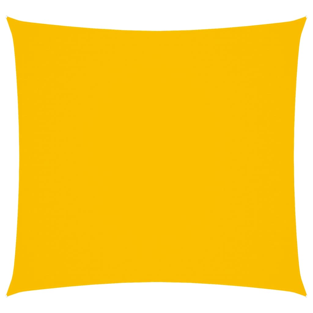 Toldo De Vela Cuadrado Tela Oxford Amarillo 7x7 M_0