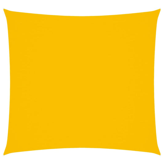 Toldo De Vela Cuadrado Tela Oxford Amarillo 7x7 M_0