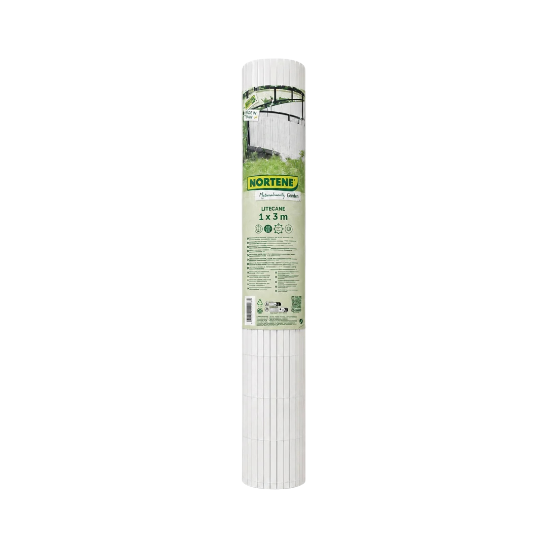 Cañizo Pvc Lite D/c 16mm Blanco - Ideal Para Jardines 1x3 M / Multicolor_0