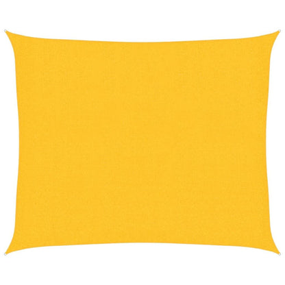 Vidaxl Toldo De Vela Amarillo Hdpe 160 G/m² 2,5x3 M_0