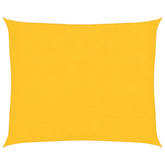 Vidaxl Toldo De Vela Amarillo Hdpe 160 G/m² 2,5x3 M_0