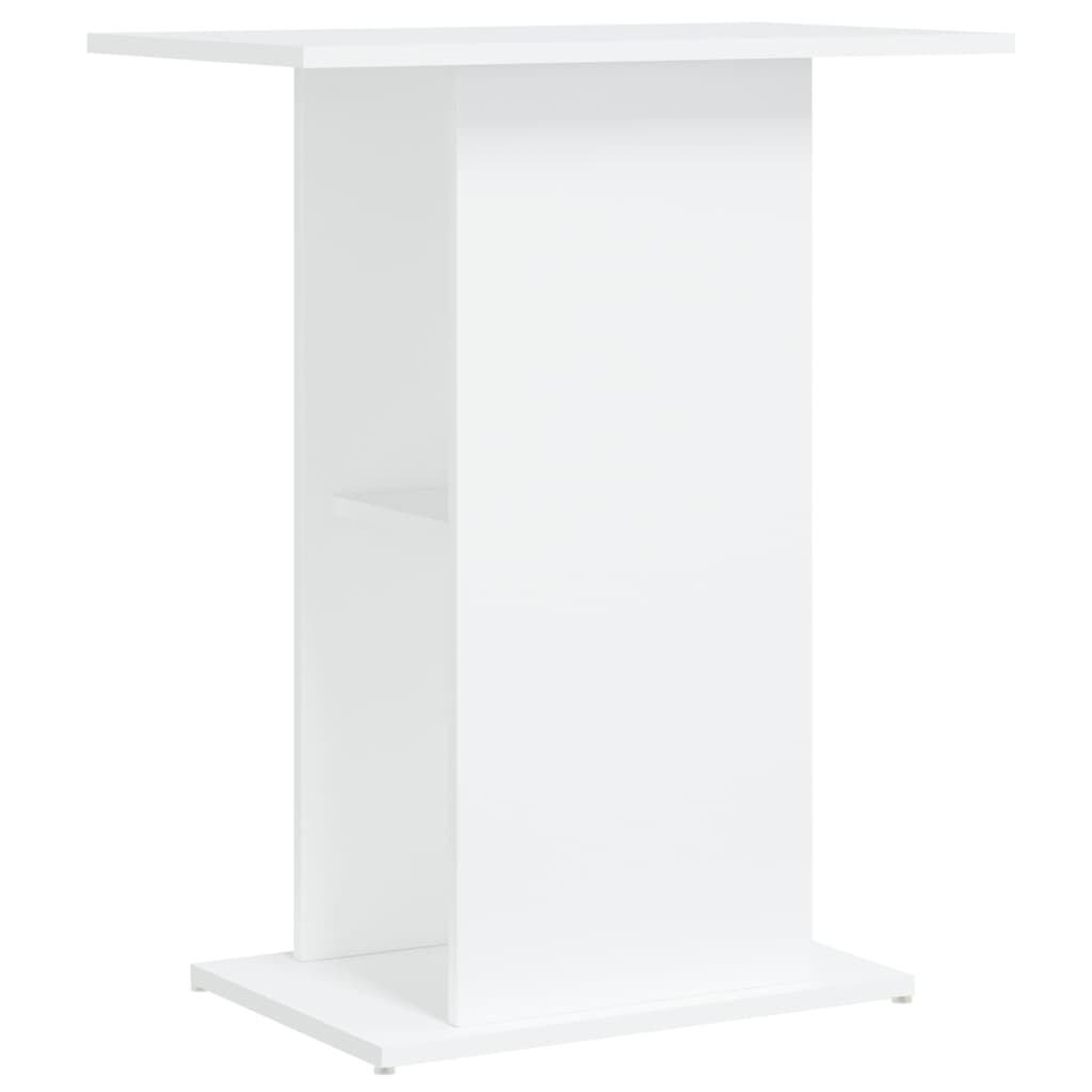 Vidaxl Soporte Para Acuario Madera De Ingeniería Blanco 60,5x36x72,5cm_0
