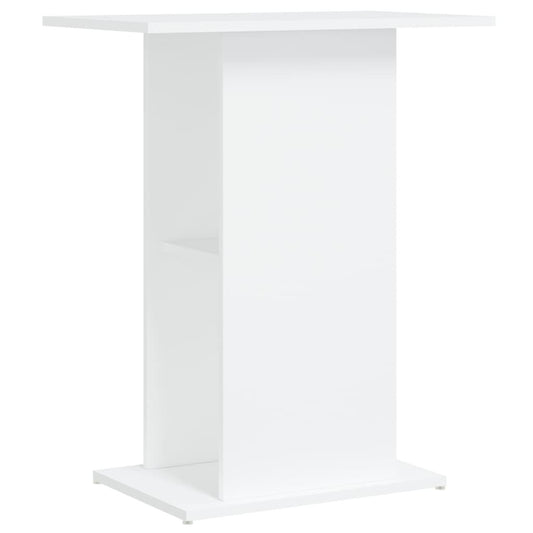 Vidaxl Soporte Para Acuario Madera De Ingeniería Blanco 60,5x36x72,5cm_0