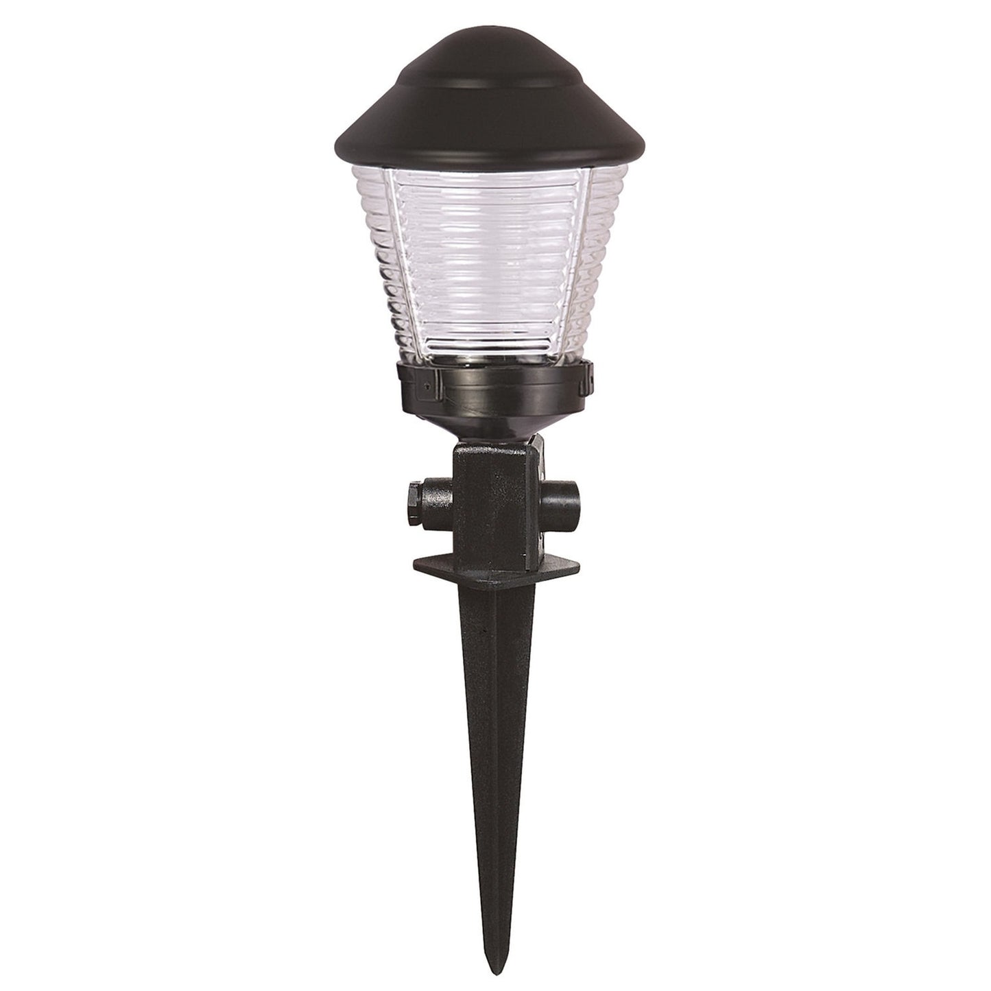 Aplique De Pared Pantalla Faro Para Exterior, Abs , Negro, 20x20x52, Casquillo E 27 Max 60 W_0