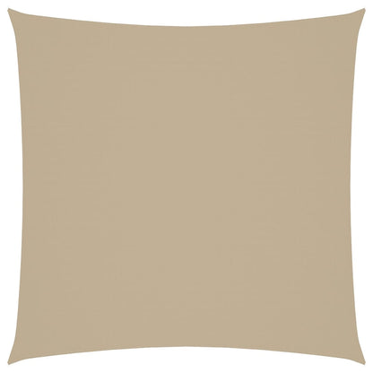 Toldo De Vela Cuadrado Tela Oxford Beige 6x6 M_0