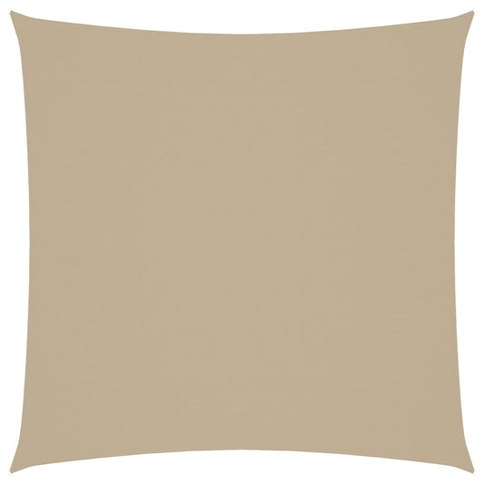 Toldo De Vela Cuadrado Tela Oxford Beige 6x6 M_0