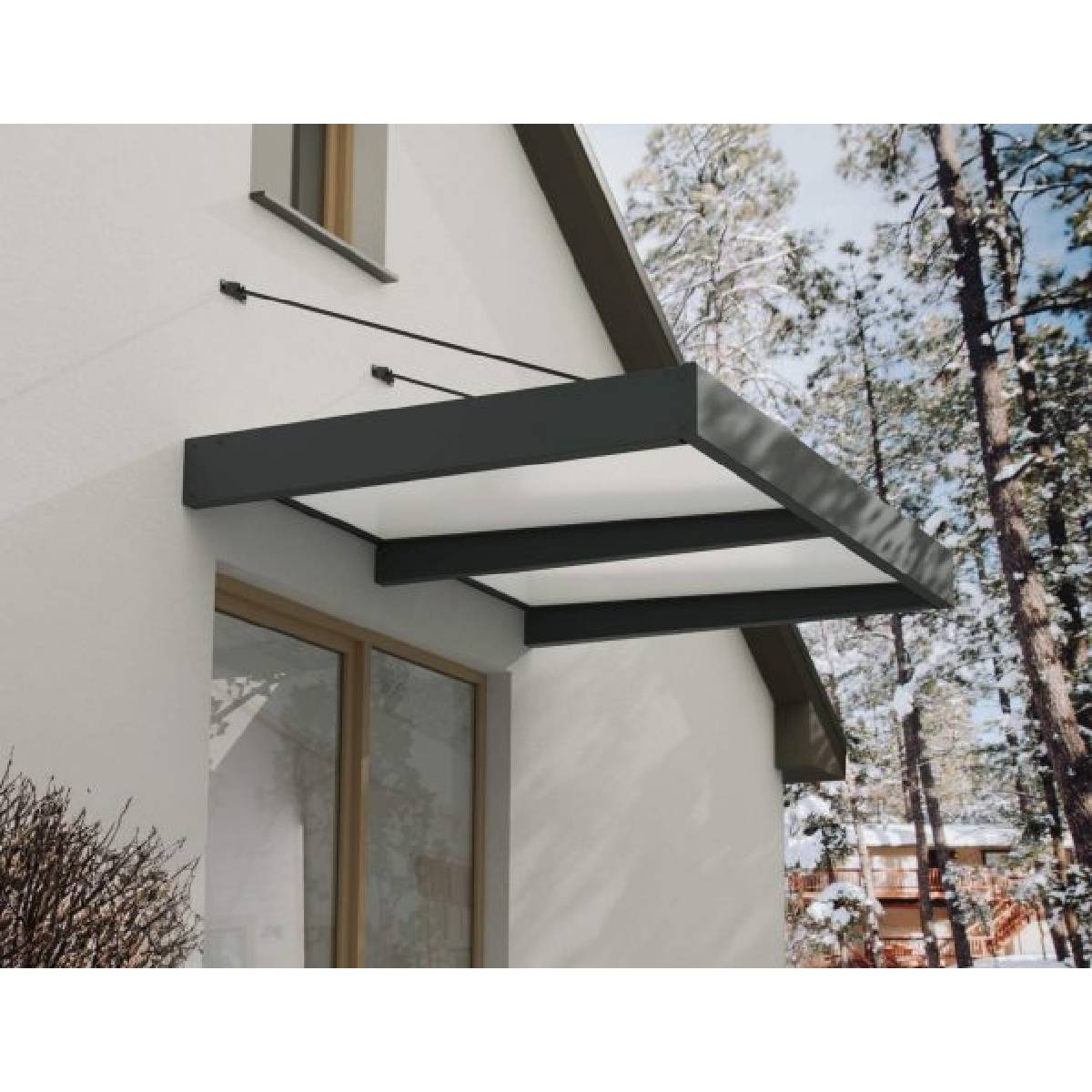 Marquesina para puerta Sophia XL 140x192 cm opal Canopia