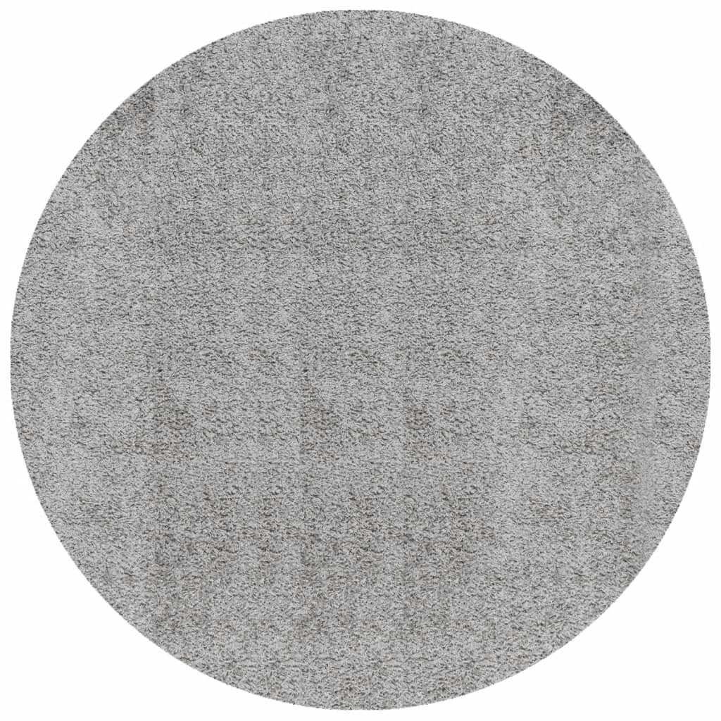 Alfombra Peluda De Pelo Largo Moderna Pamplona Beige Ø 200 Cm / Vetonek_1