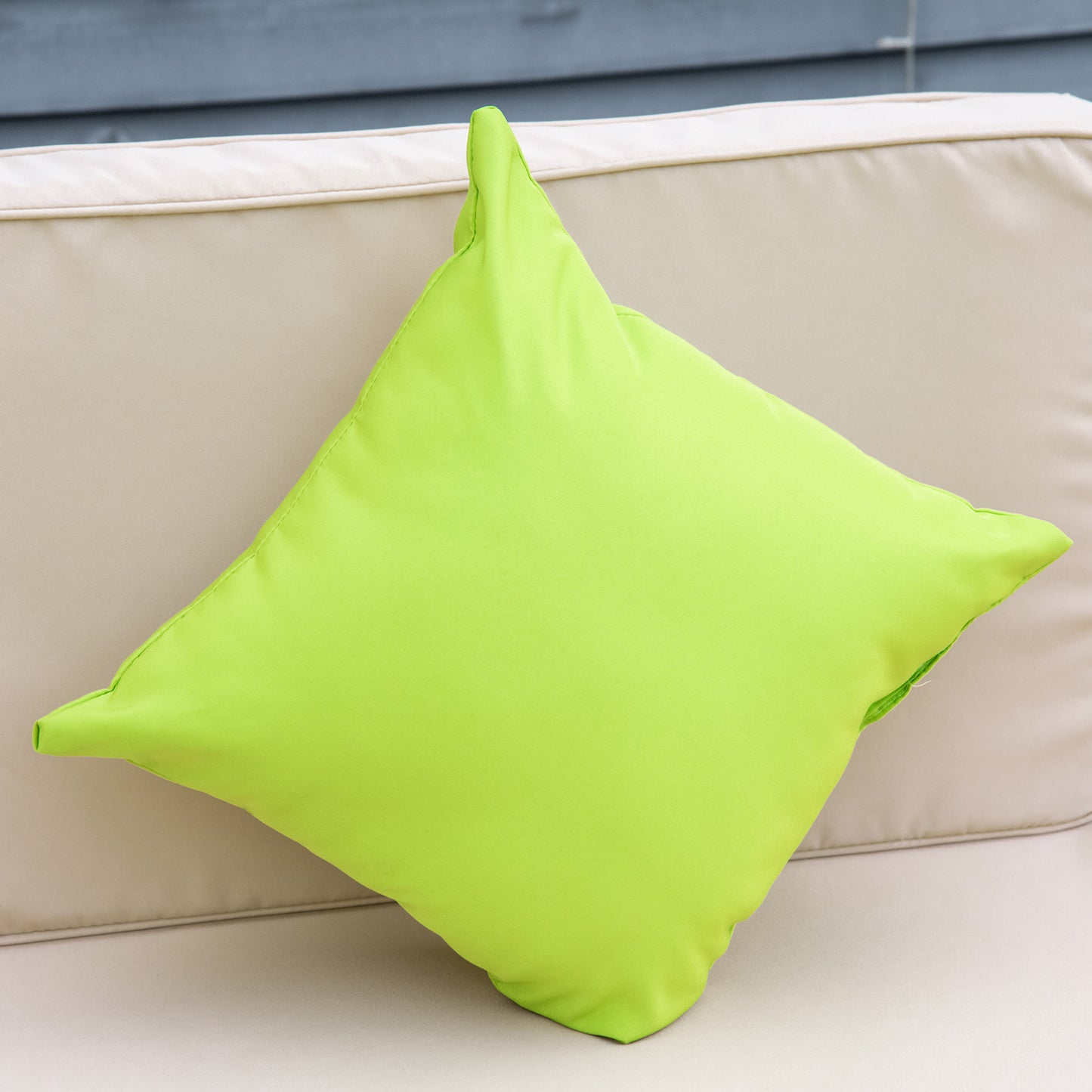 Outsunny Conjunto Muebles De Jardín De Ratán 7 Piezas Mesa Sofás Taburetes Con_3