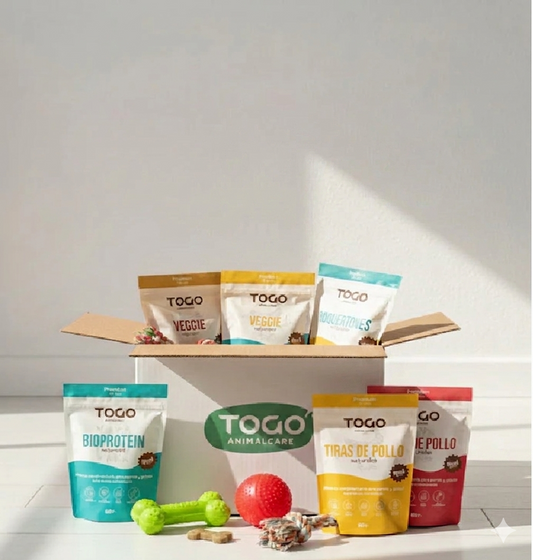 ¡Caja Sorpresa Con Snacks Naturales Y Regalos Para Perro Y Gato! 8 unidades_0