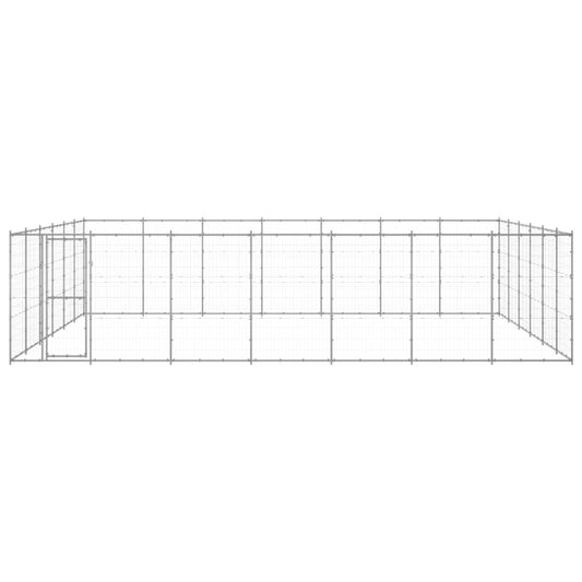 Perrera De Exterior De Acero Galvanizado 50,82 M²_0