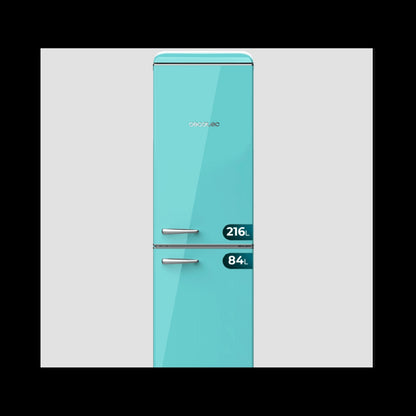Cecotec Frigorífico Retro Bolero Coolmarket Combi Origin 300 Green E_0