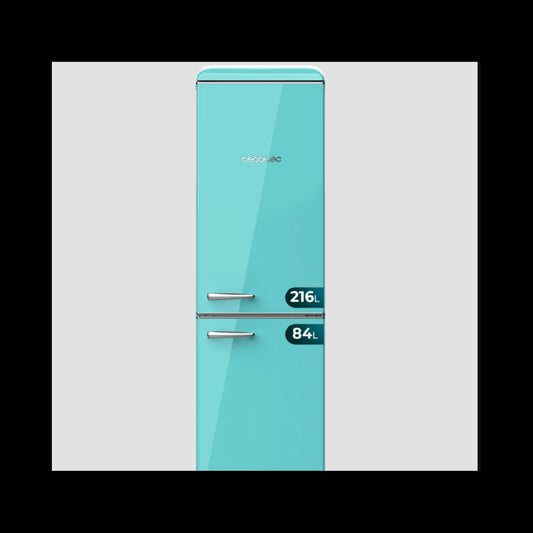 Cecotec Frigorífico Retro Bolero Coolmarket Combi Origin 300 Green E_0