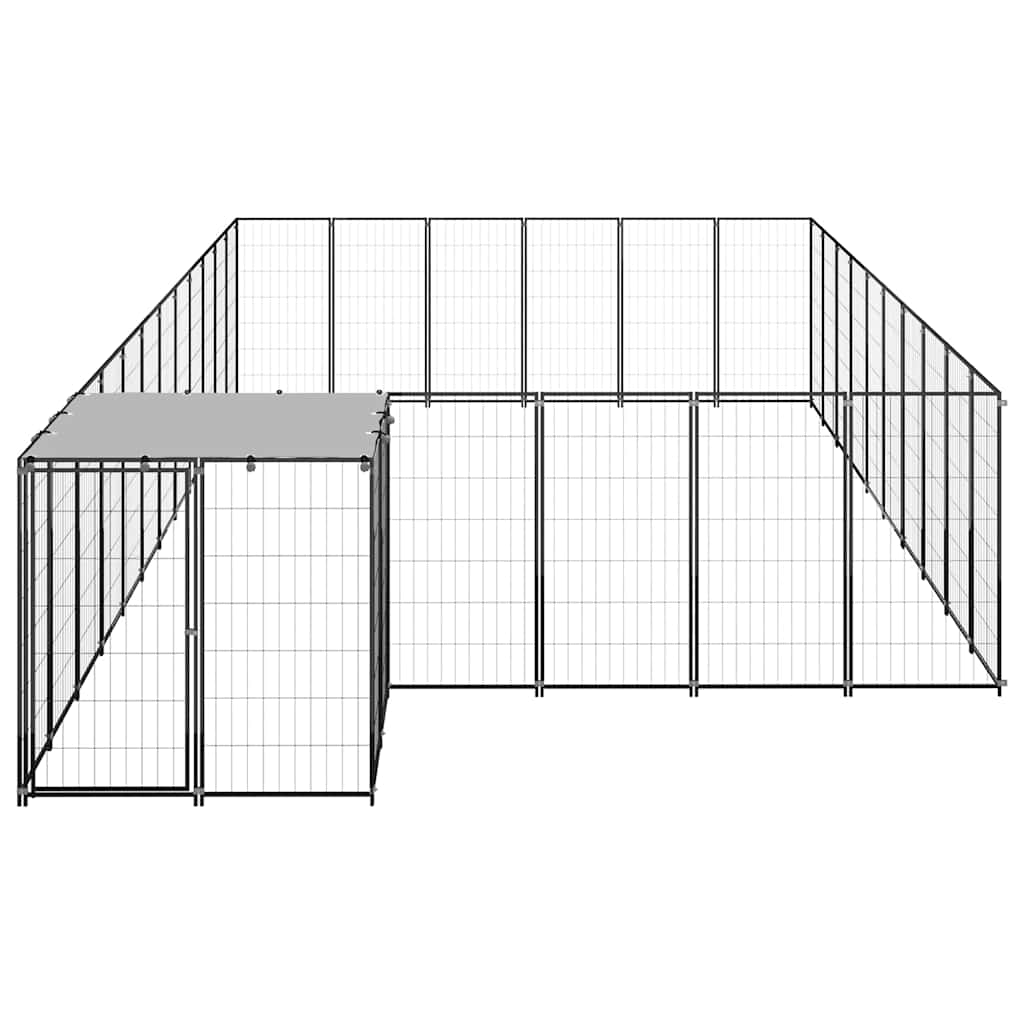 Perrera Negra 19,36 M² Acero_2
