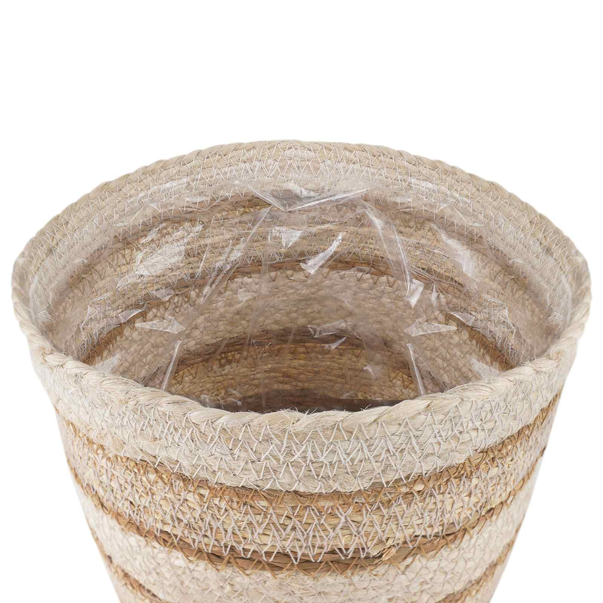 3 Uds. Natural, Y Beige Ø26 X 19 Cm 100% Hierba Marina_5