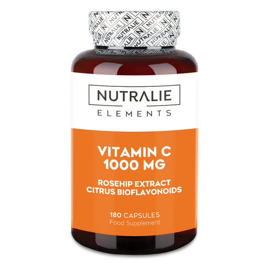 Nutralie Vitamina C 1000mg Rosa Canina + Vit C Antioxidante 180 cápsulas