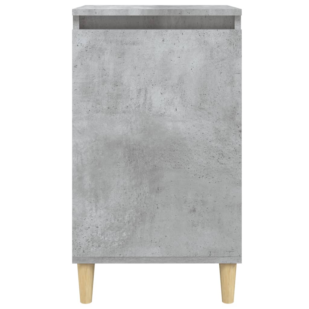 Mesitas De Noche 2 Uds Madera Gris Hormigón 40x35x70 Cm_3