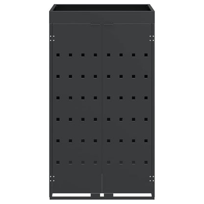 Almacenamiento Para Contenedor Rueda Con Techo Para Plantas Para Contenedor De 240l_5