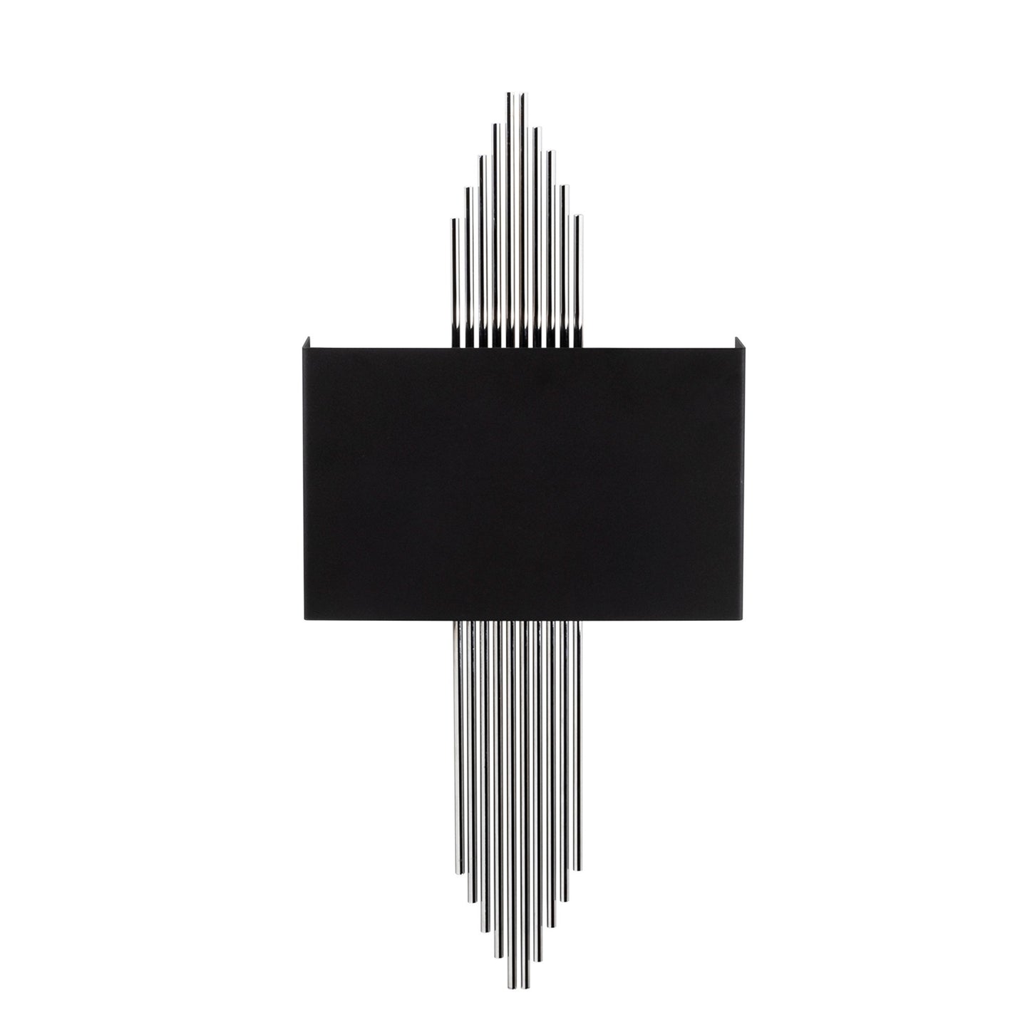 Aplique De Pared Recto, Metal , Negro

plata, 75x10x22, Casquillo E 27 Max 40 W