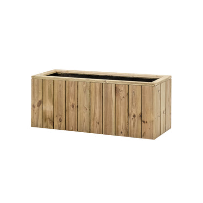 Jardinera De Madera Para Exterior 100x34x40 Cm Atrium Hortalia_1