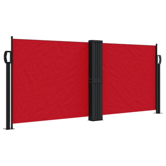 Vidaxl Toldo Lateral Retráctil Rojo 100x1000 Cm_0