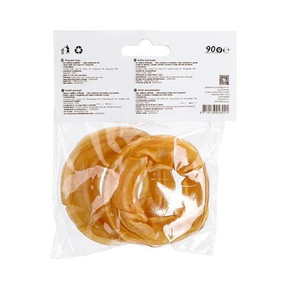 Anillo prensado de cuero de ternera Snack Natural Nobleza 20 ud