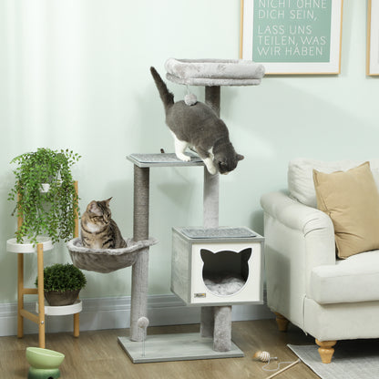 Pawhut Árbol Rascador Para Gatos_1