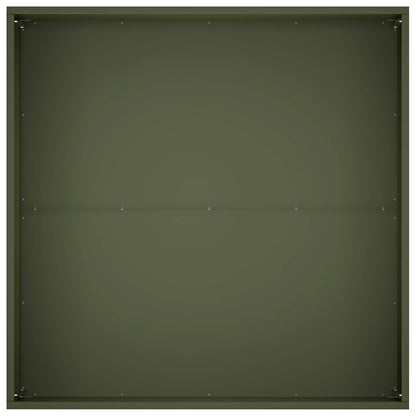 Macetero De Jardín 2 Uds. Verde Oliva 60 X 60 X 40 Cm_4