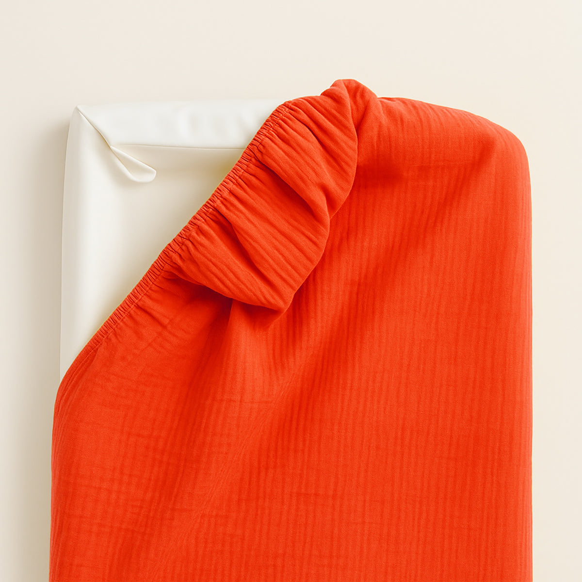 Funda De Colchón Para Cambiador En Algodón Bio Fresa