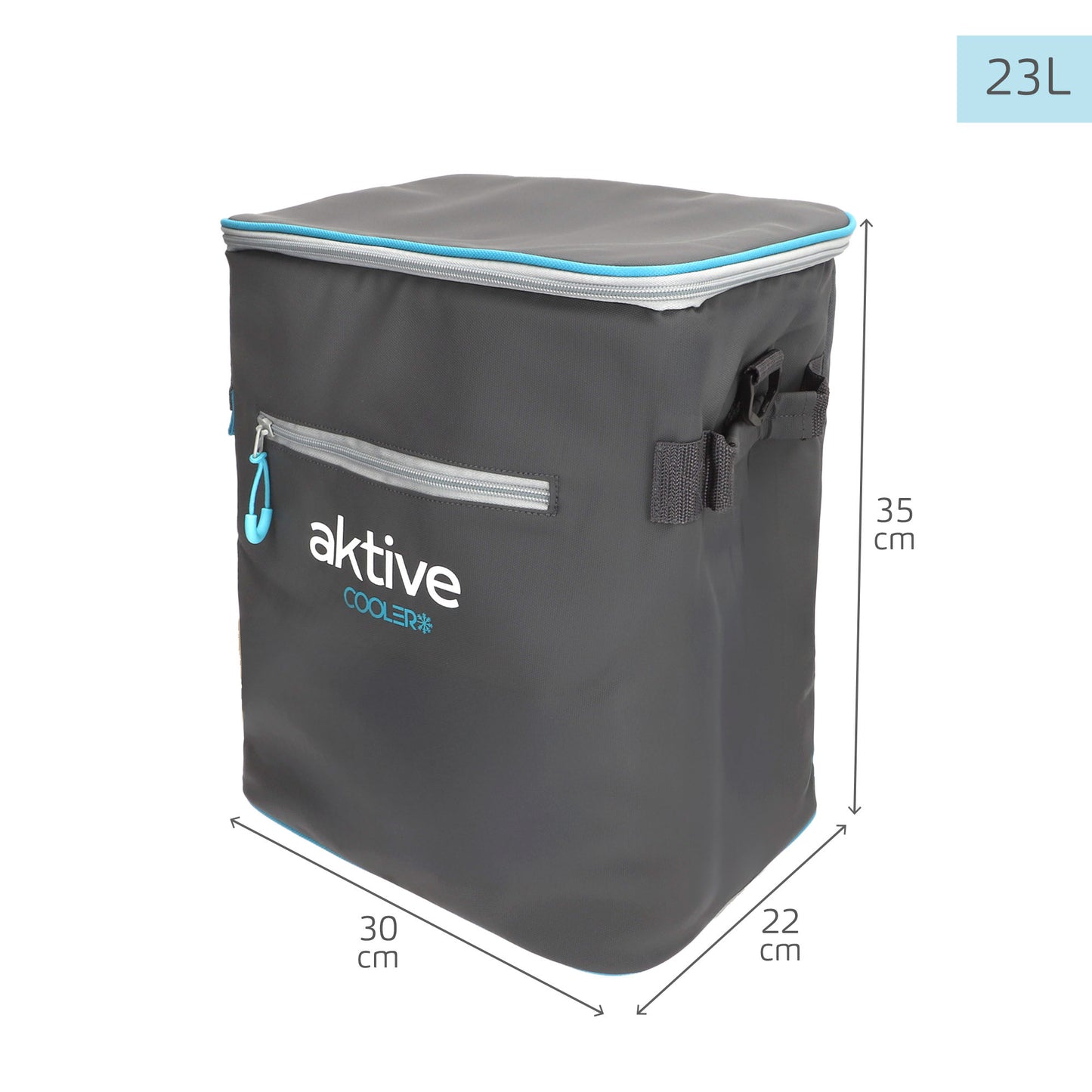 Aktive Pack Camping Con Silla Plegable + Bolsa Nevera 23l (2 Piezas)_3