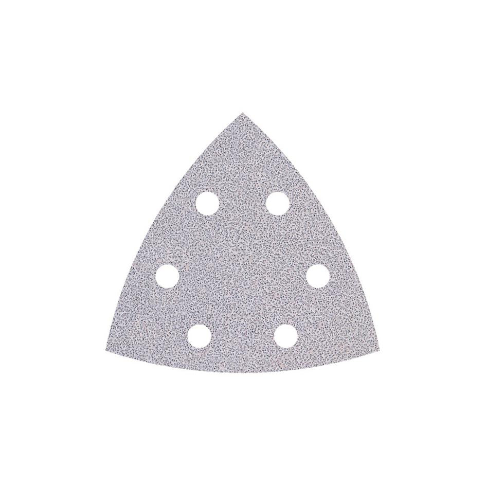 5 hojas de lijar adhesivas, para pintura y laca/ barniz, 95 mm GR 180
