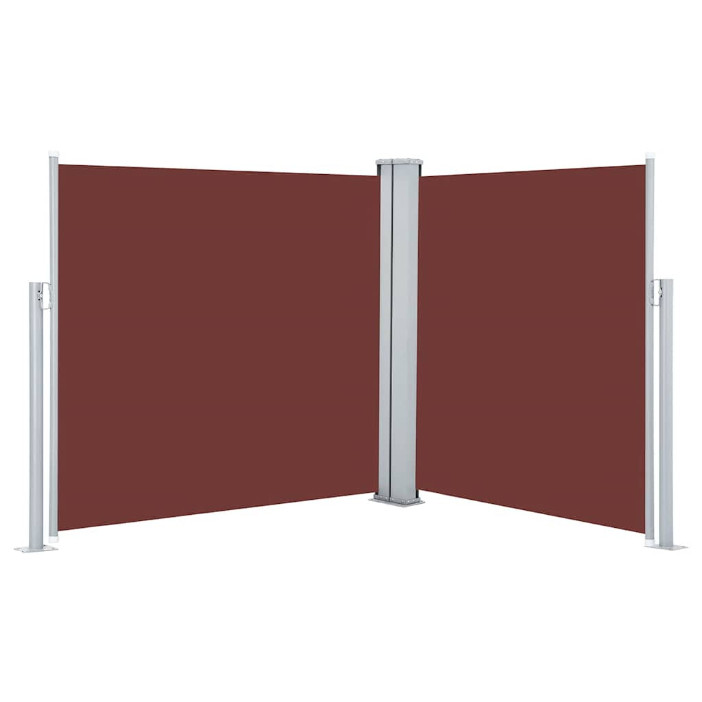 Vidaxl Toldo Lateral Retráctil Marrón 120x600 Cm_0