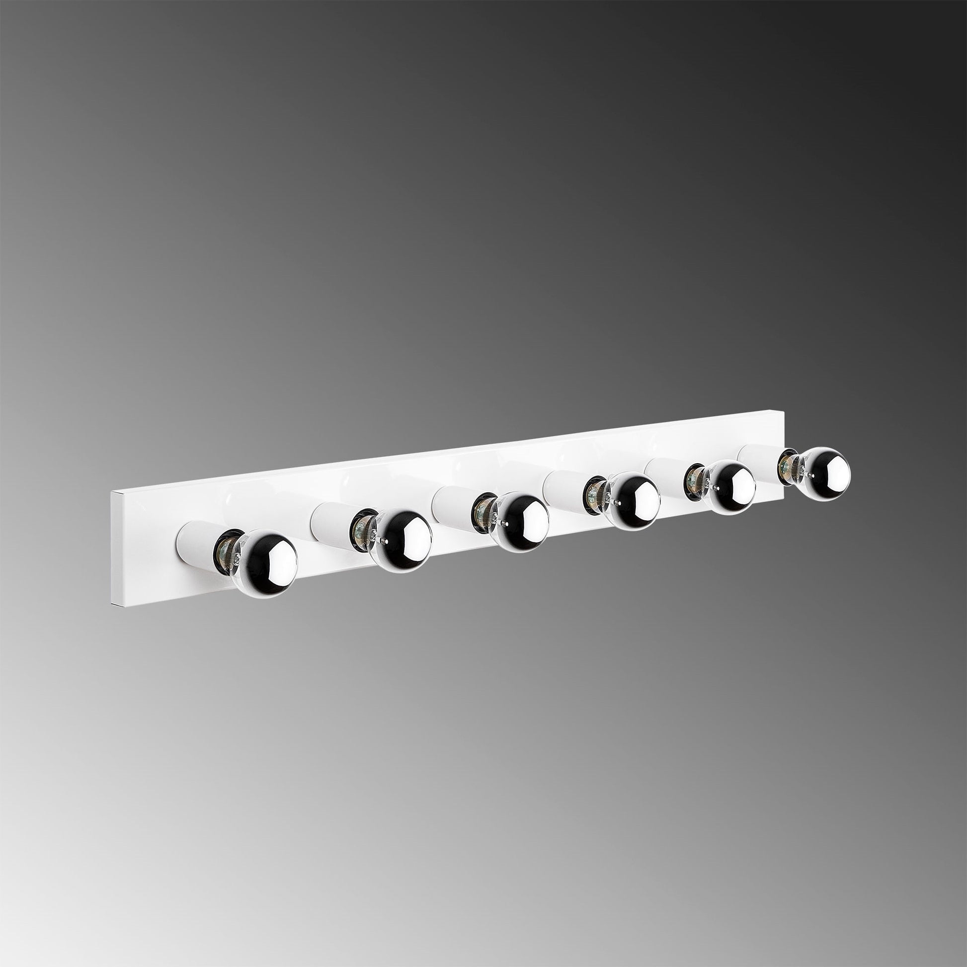 Aplique De Pared, Metal , Blanco, 10x10x91, Casquillo 6 X E27 Max 40 W_2