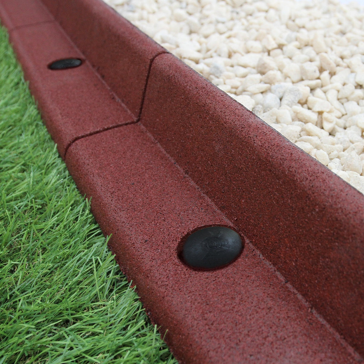 Bordes De Césped Terracota Flexibles Jardín Bordes De Césped Paquete De 6 X 1.2m_2