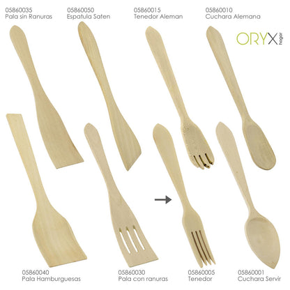 Tenedor Cocina Madera Oryx 30 Cm.