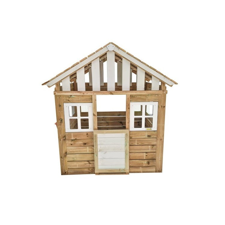 Casita De Madera Masgames Lollipop Xl Blanca Sin Suelo De Madera._1
