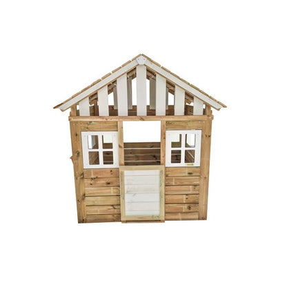 Casita De Madera Masgames Lollipop Xl Blanca Sin Suelo De Madera._1