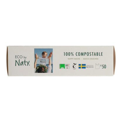 Bolsas desechables para pañales Naty 50 Uds