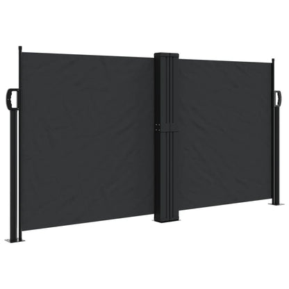 Vidaxl Toldo Lateral Retráctil Negro 120x600 Cm_0