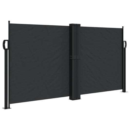 Vidaxl Toldo Lateral Retráctil Negro 120x600 Cm_0